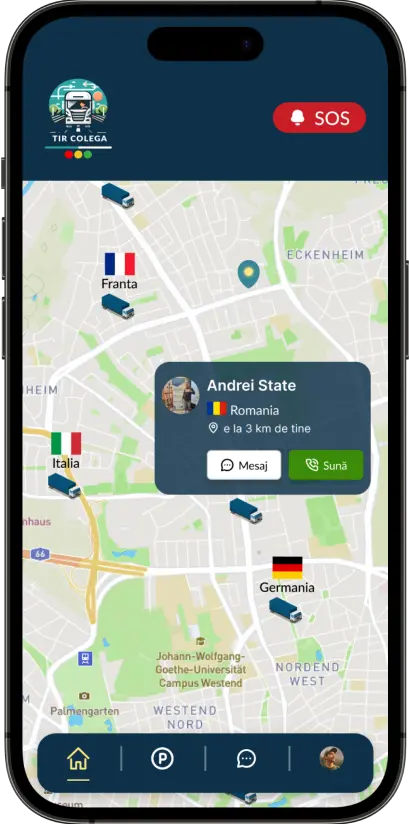 Tir Colega - Prawa strona telefonu - Sekcja bohatera - Funkcjonalność widzenia kolegów